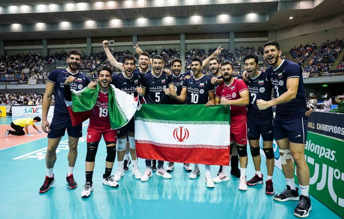 ایران پادشاه والیبال آسیا ماند