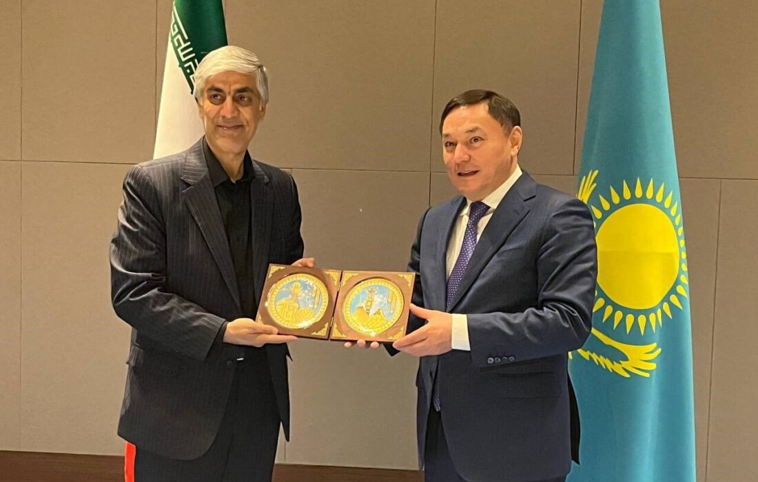 تاکید بر همکاری متقابل ورزشی بین ایران و قزاقستان