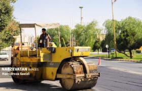 نهضت آسفالت در خطه طلایی ایران ادامه دارد