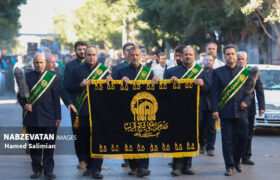 سوگ دلدادگان رضوی در خطه طلایی ایران