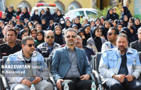 مانور سراسری ایمنی و زلزله در لنجان