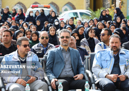 مانور سراسری ایمنی و زلزله در لنجان